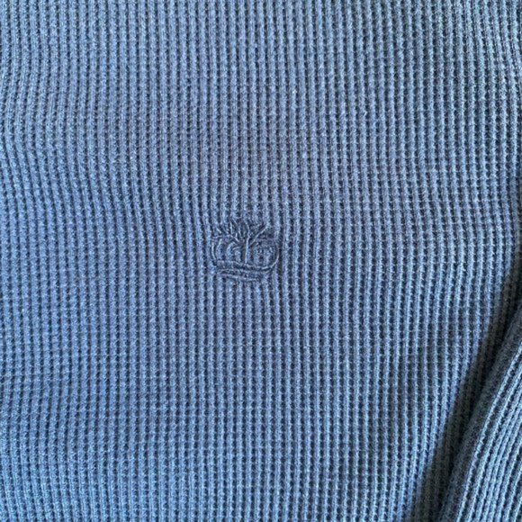 Timberland Blue Waffle Sweater - Picture 4 of 4